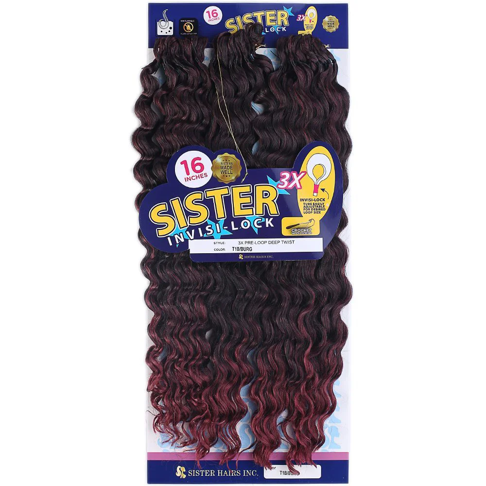 Afro Daası /Siyah Kızıl Ombreli 1B/BG