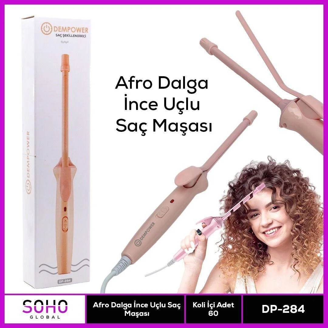 Afro Dalga İnce Uçlu Saç Maşası Afro Dalga İnce Uçlu Saç Maşası