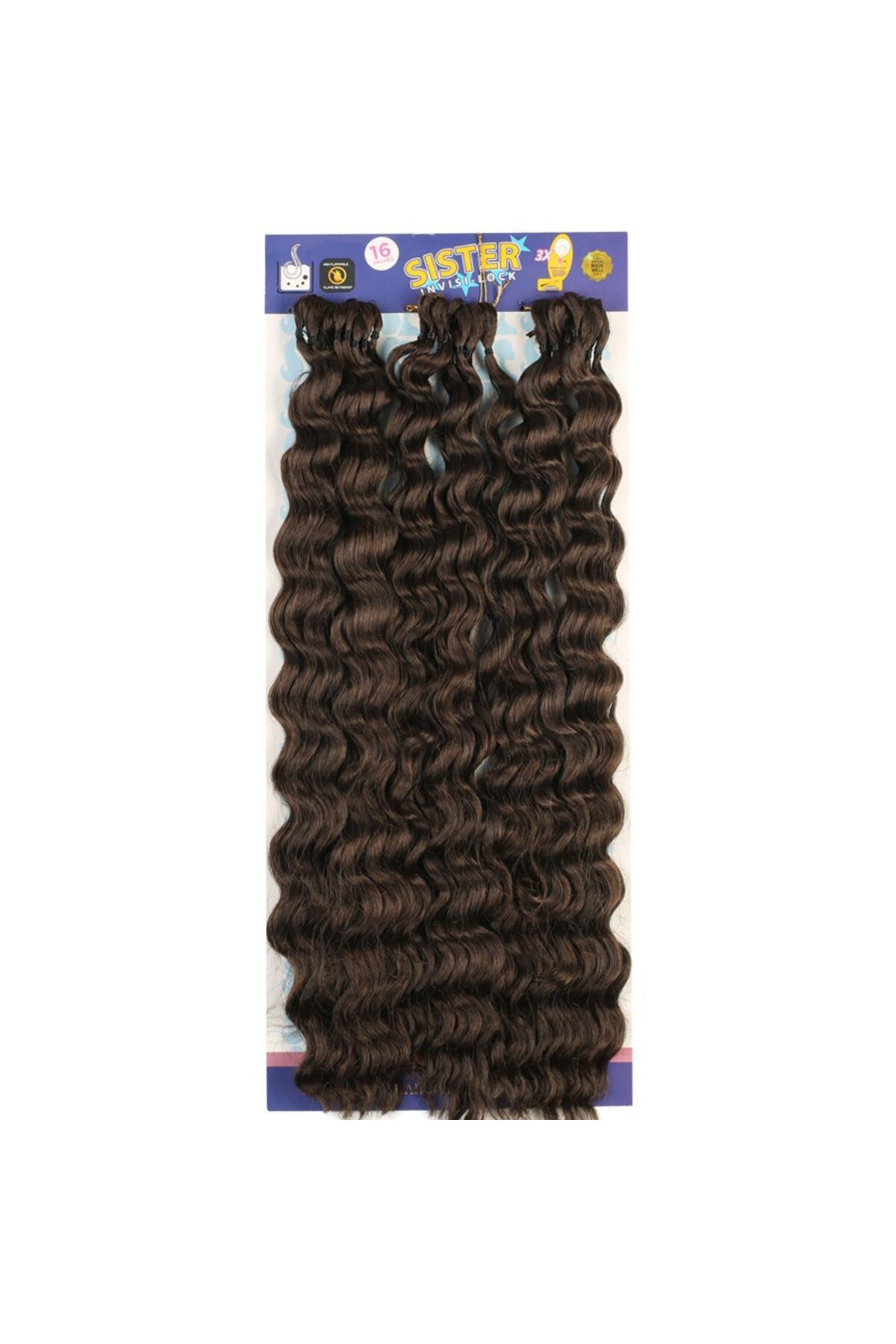 Ruby Boutique Afro Dalgası Saç / Kumral 6