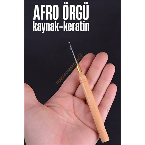 Afro Örgü İğnesi Saç Kaynak Keratin Tığı Afro Örgü İğnesi Saç Kaynak Keratin Tığı