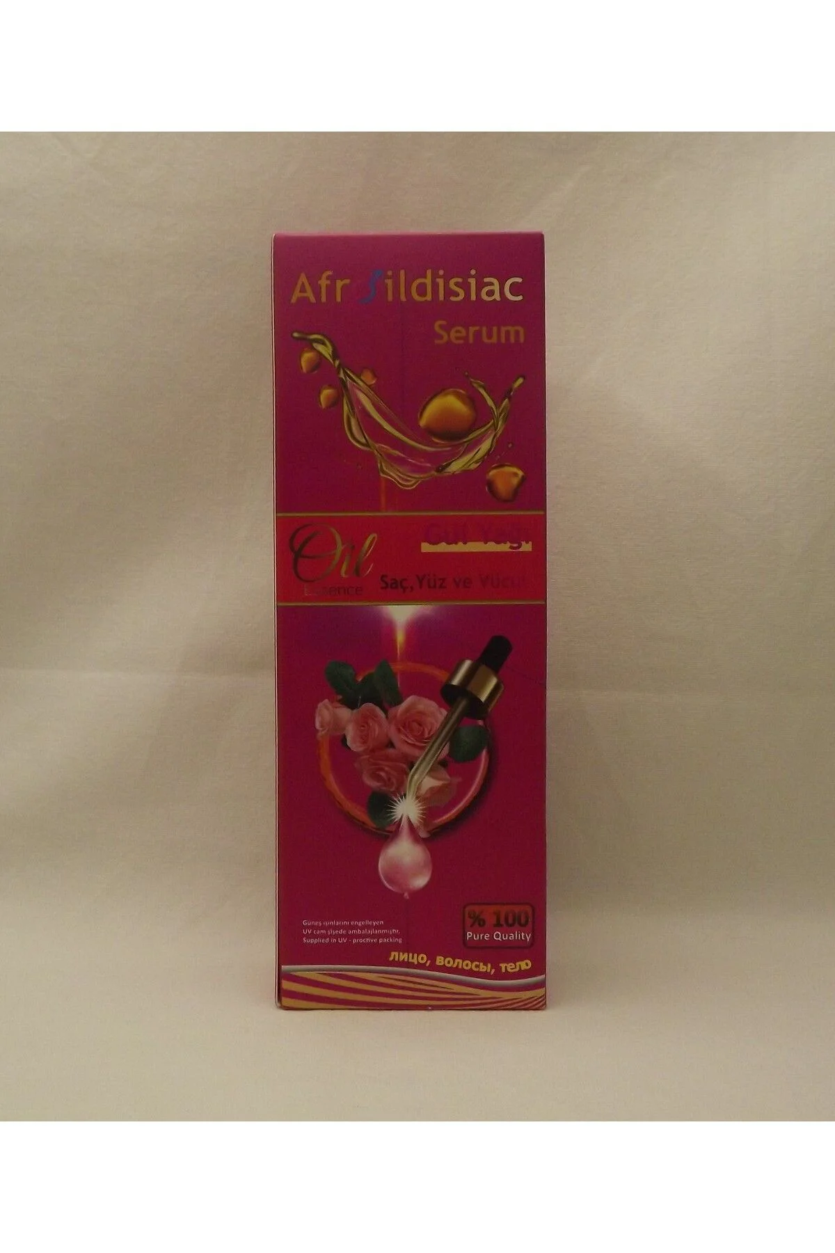AFROİLDİSİAC SERUM (Gül-Argan Yagı) AFROİLDİSİAC SERUM (Gül-Argan Yagı)