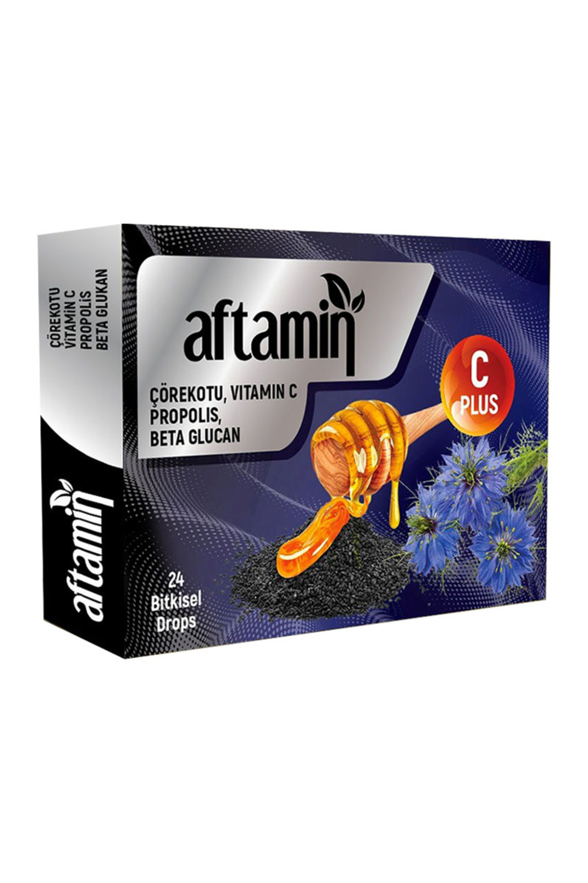 Aftamin Çörekotu Propolisli Pastil 24 Adet