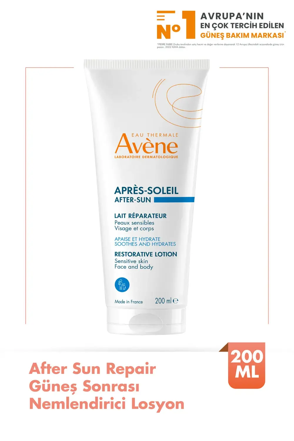 After Sun Repair Güneş Sonrası  Nemlendirici Losyon 200 ml