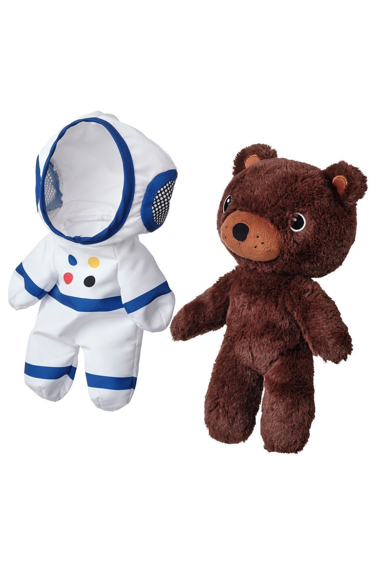 İkea Aftonsparv 28 Cm Çikarilabilir Astronot Giysili Ayi Yumuşak Peluş