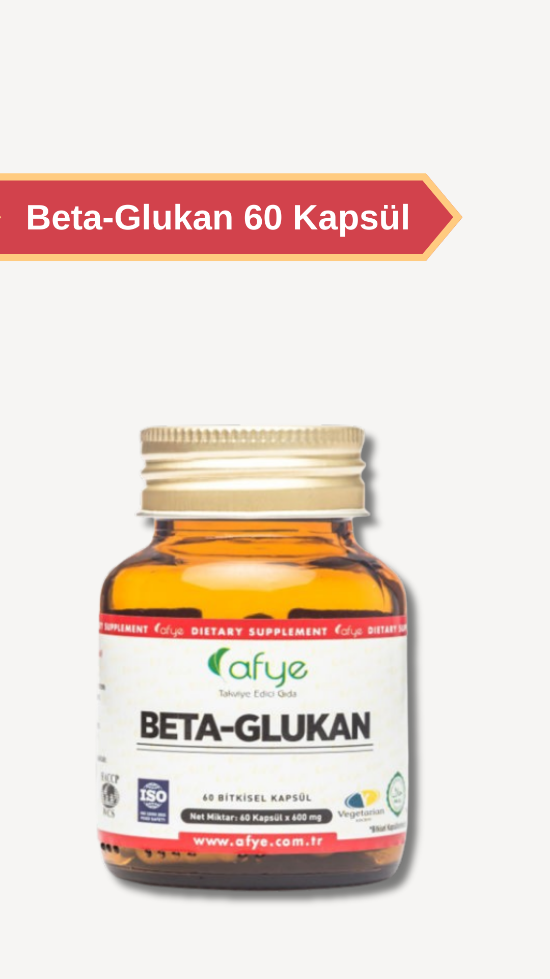 Afye Beta Glucan 60 Kapsül