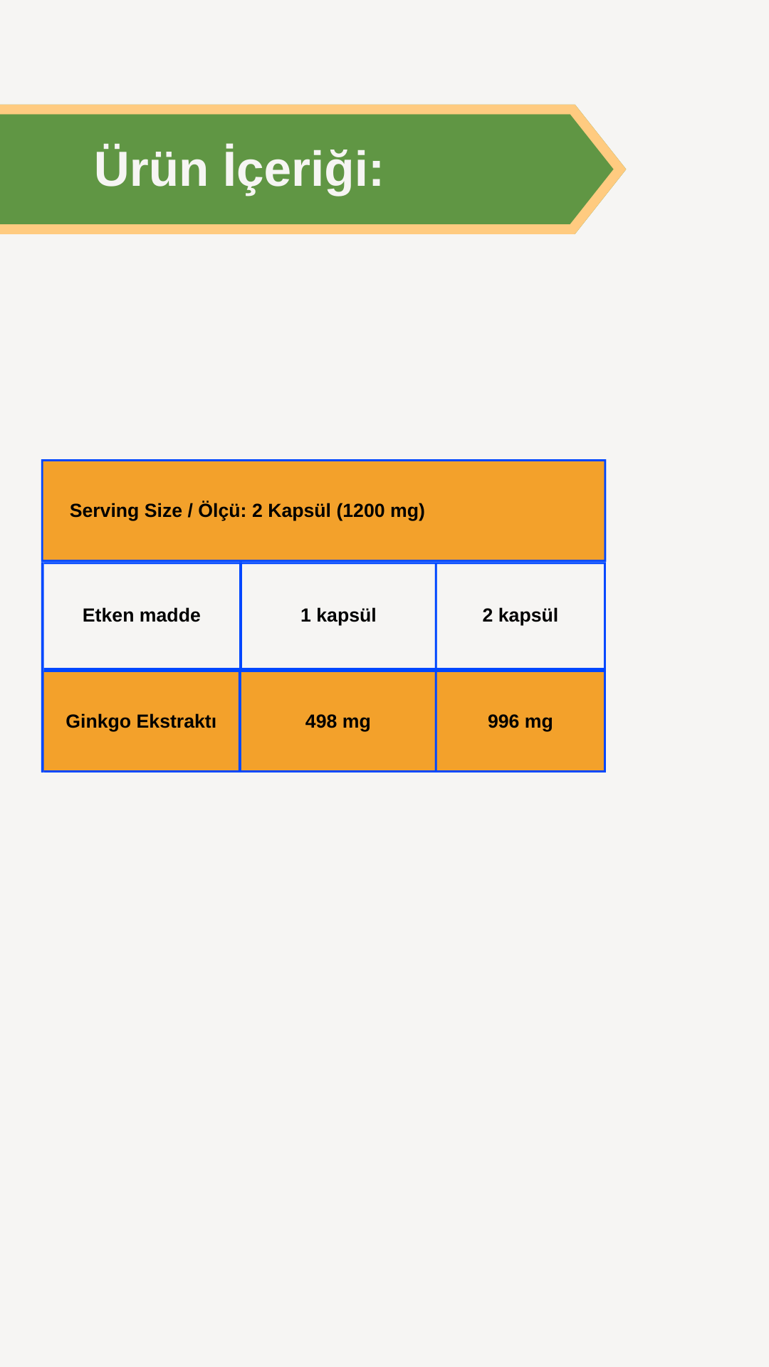 Afye Ginkgo 60 Kapsül