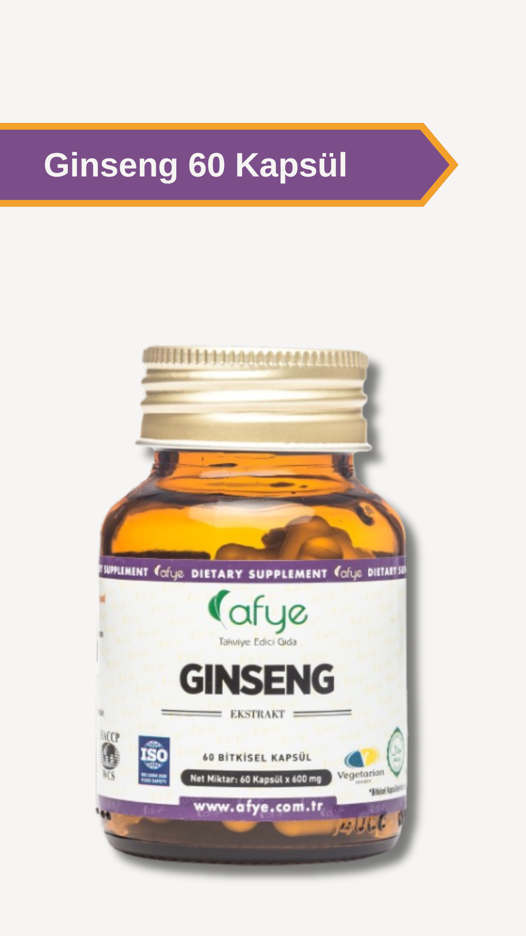  Afye Ginseng 60 Kapsül