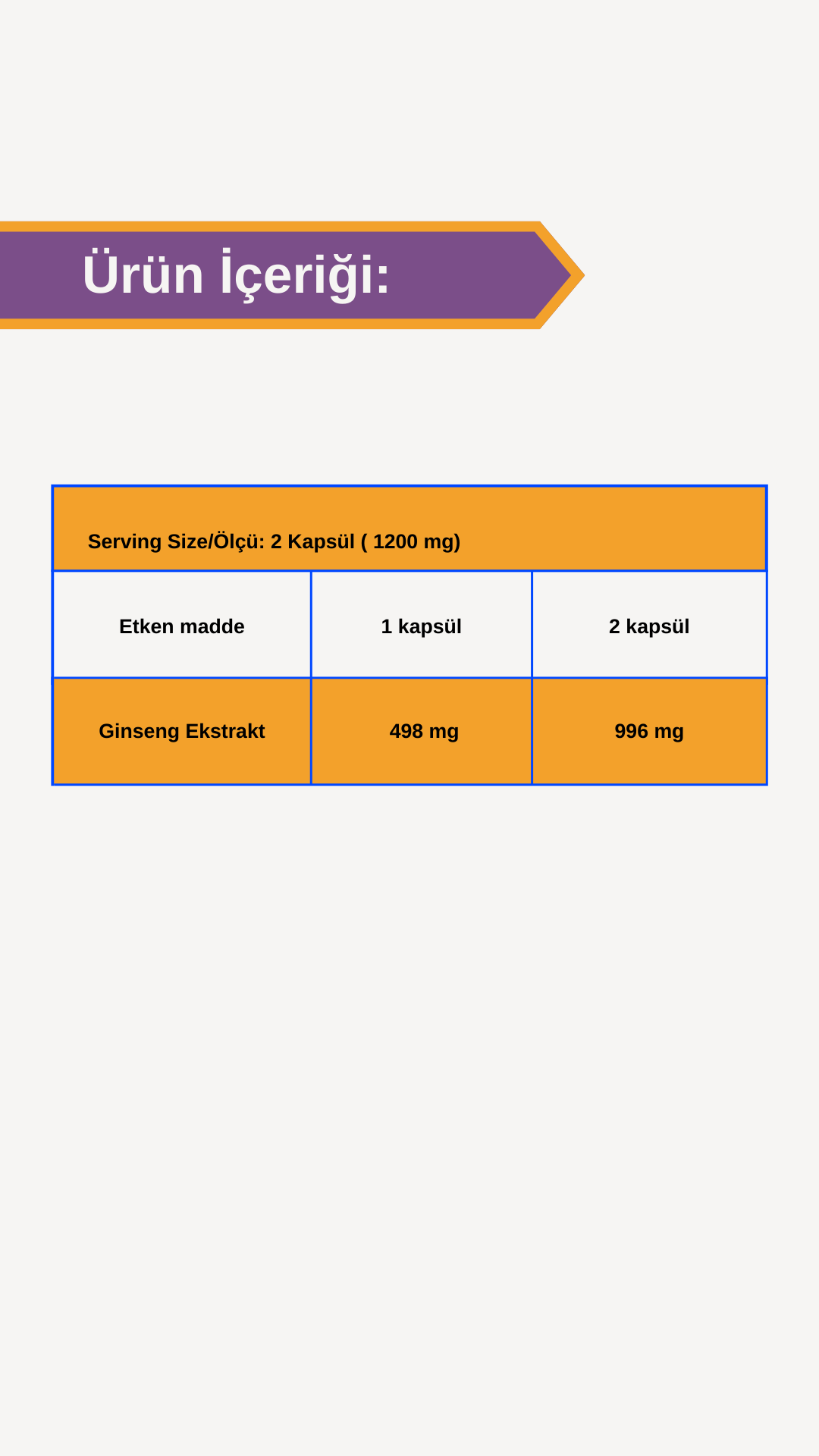  Afye Ginseng 60 Kapsül