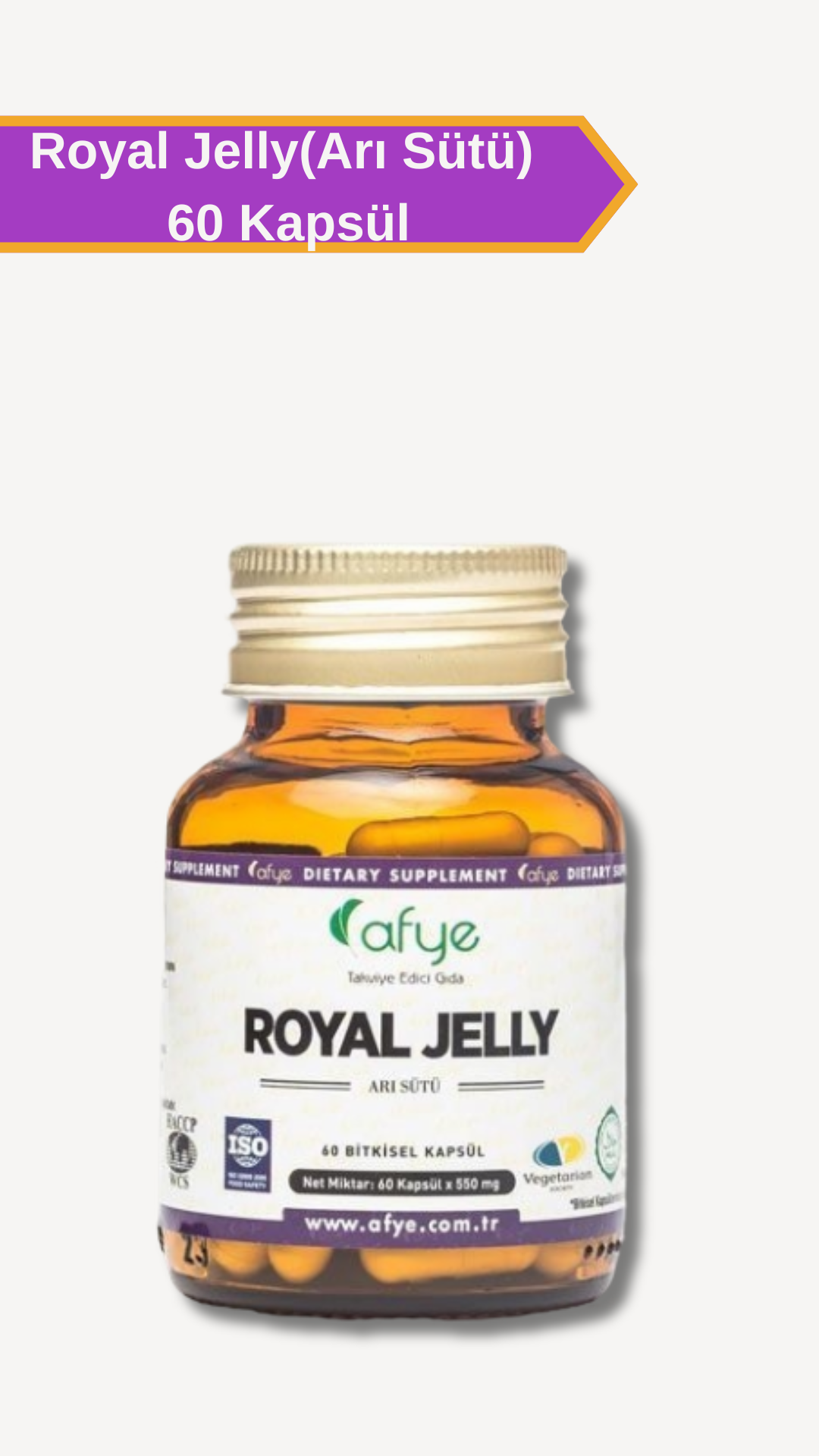 Afye Royal Jelly (Arı Sütü) 60 Kapsül