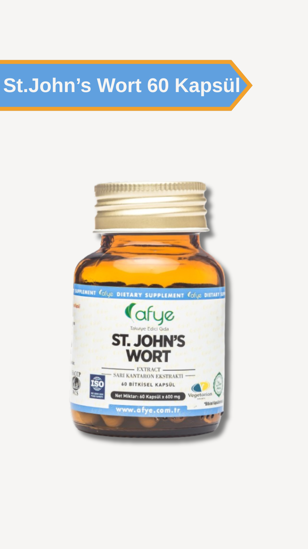  Afye St. John's Wort 60 Kapsül