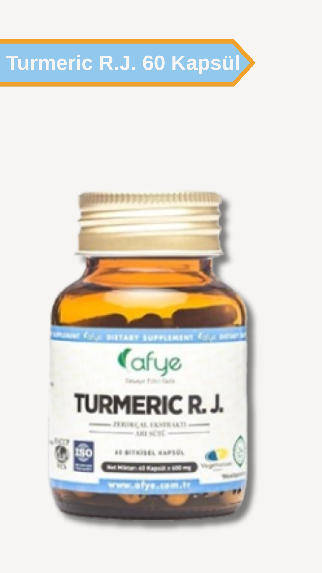 Afye Turmeric R.J.  60 Kapsül