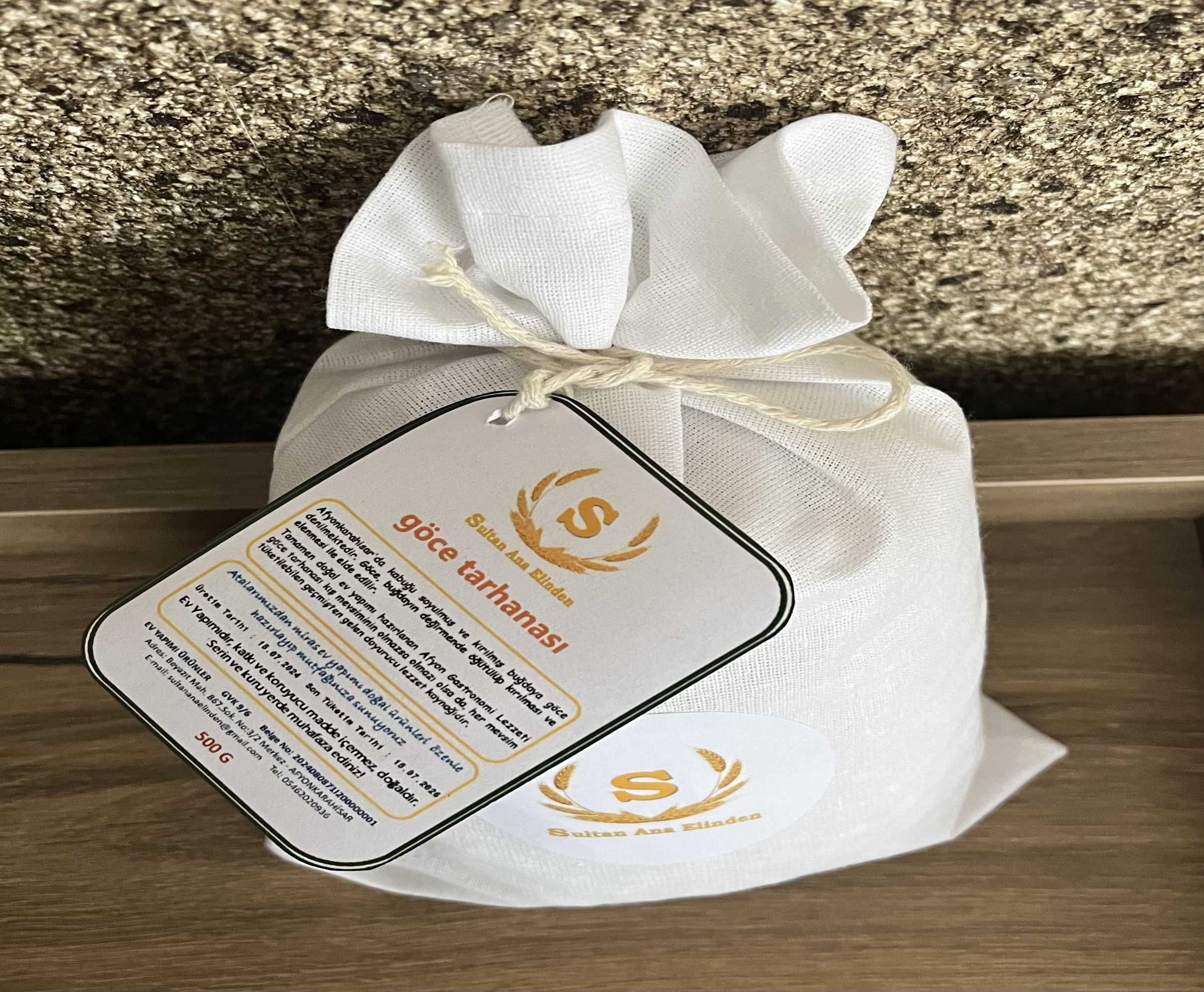 Sultan Ana Elinden Afyon Göce Tarhanasi 500G
