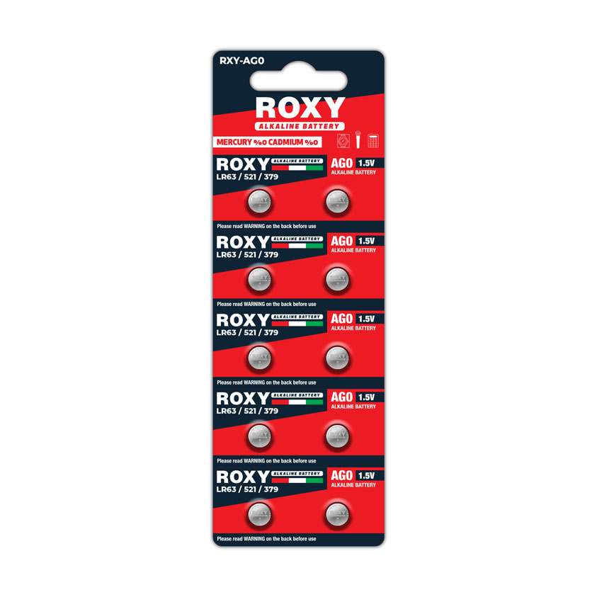 AG0 LR63/LR521/379 10 Mah Alkalin Düğme Pil 10 Lu Paket