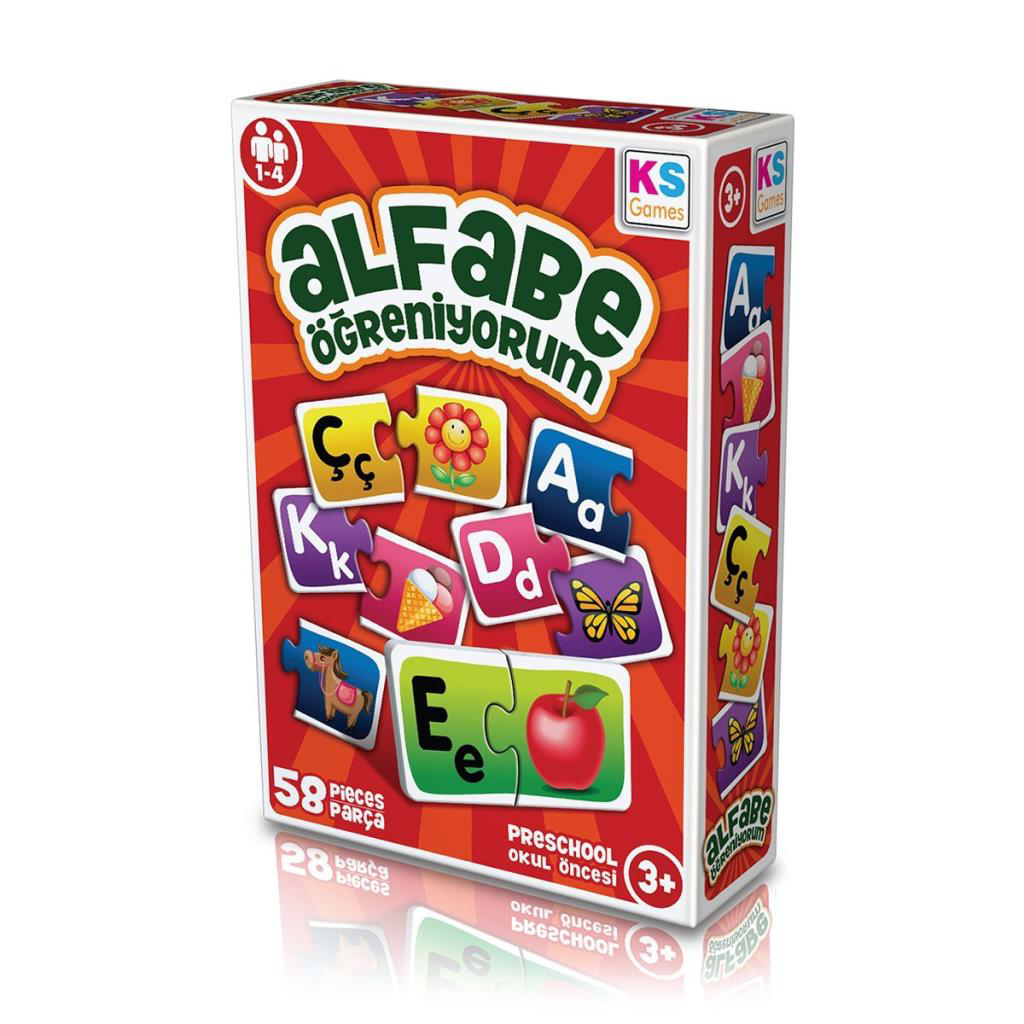 AG257 Alfabe Öğreniyorum / +3 yaş