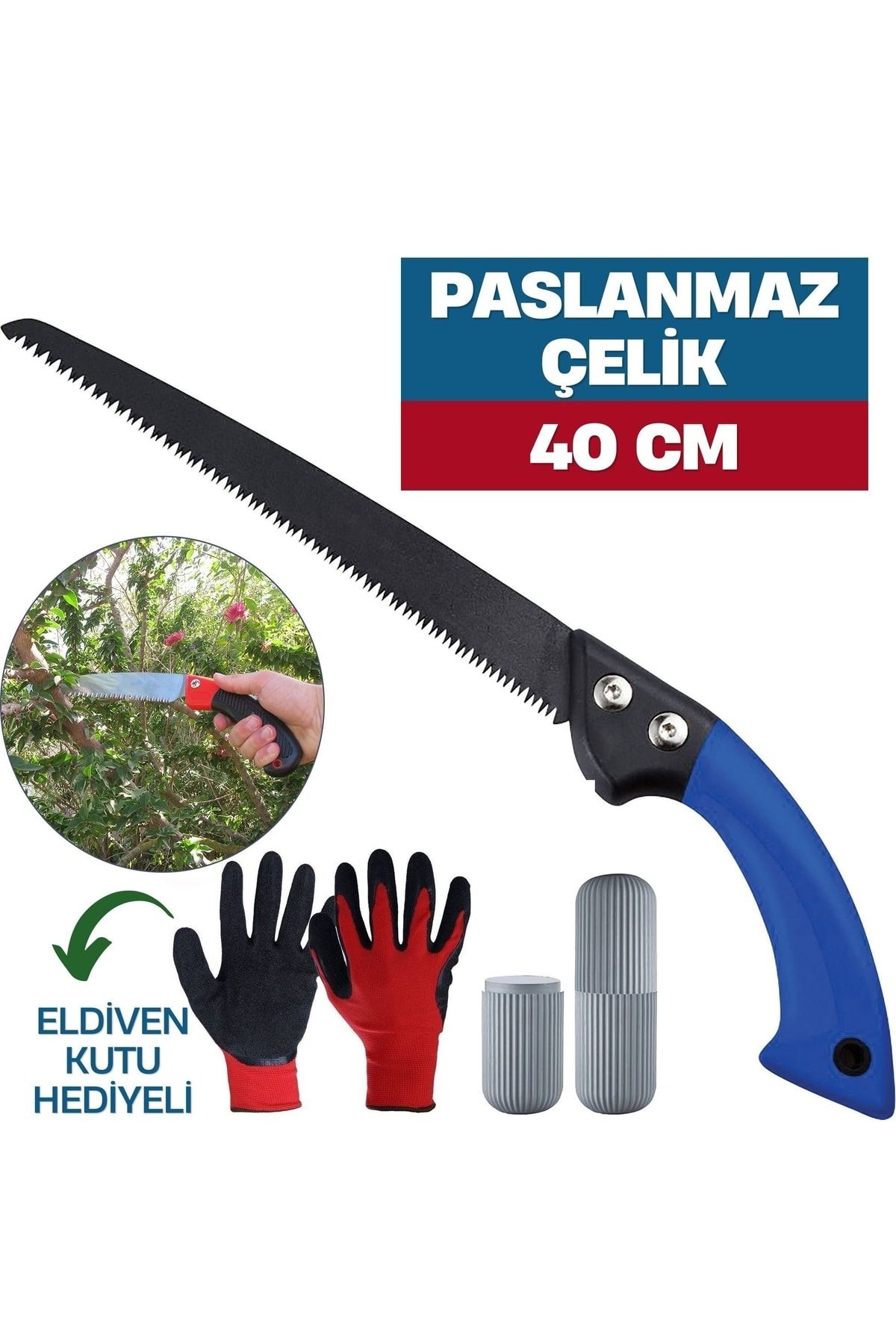 Homecare Ağaç Budama Testeresi Eldivenli Set 714126