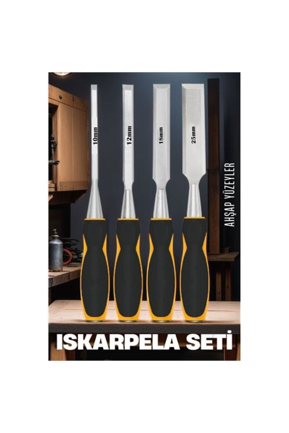 Ağaç Keski Oyma Işleme Iskarpela Seti