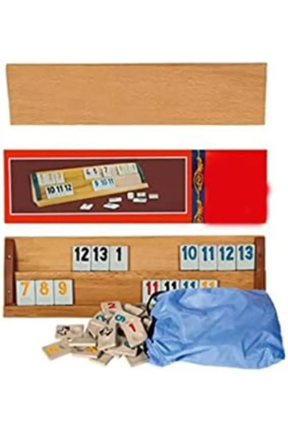 Ağaç Okey Takımı Orta Boy Kaliteli Okey Oyun Takımı 1191881