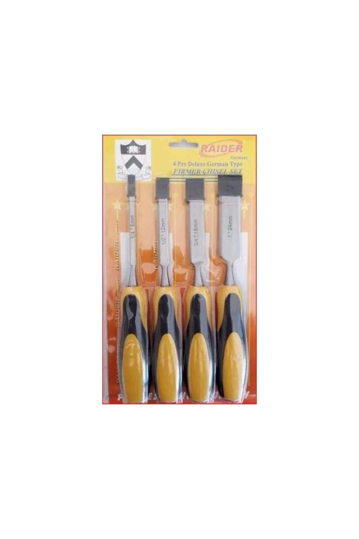 Ağaç Oyma Seti Darbeli İskarpela Seti - 6-12-18-22mm ( Lisinya )