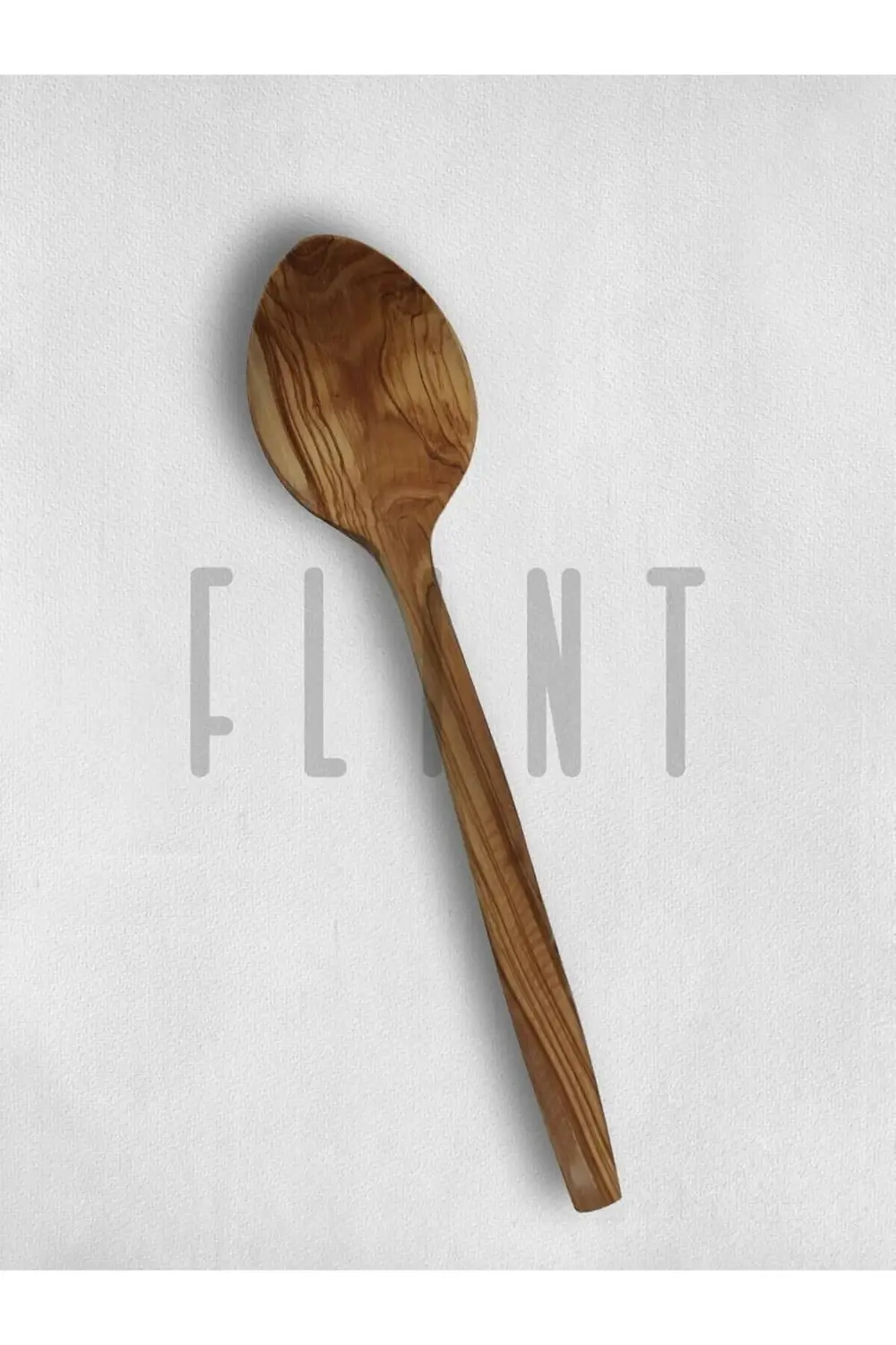 ağacı el yapımı tahta ahşap kaşık mutfak yemek kaşığı 29cm 116671