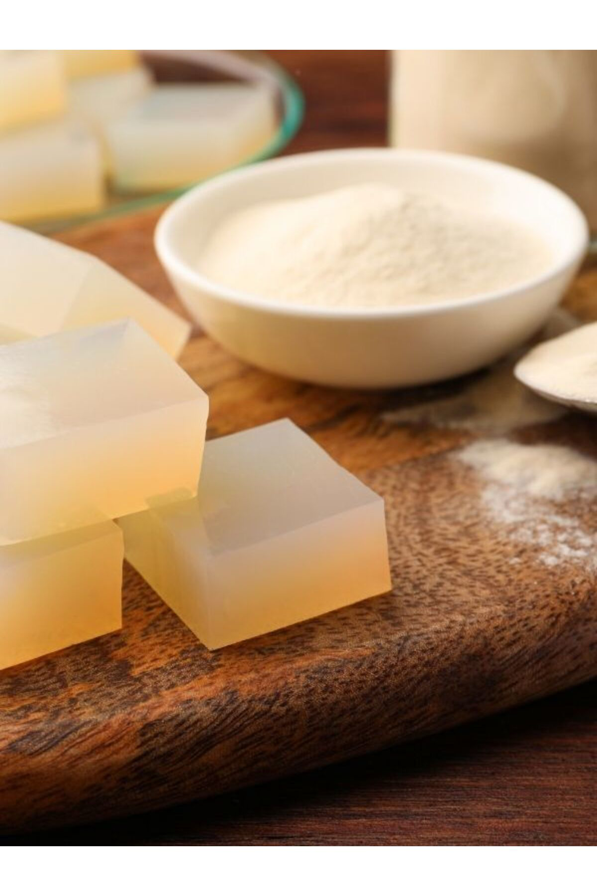 Agar Agar 1000 gr Agar Agar 1 kg 900 BLOM Su Yosunu Özütü -Bitkis