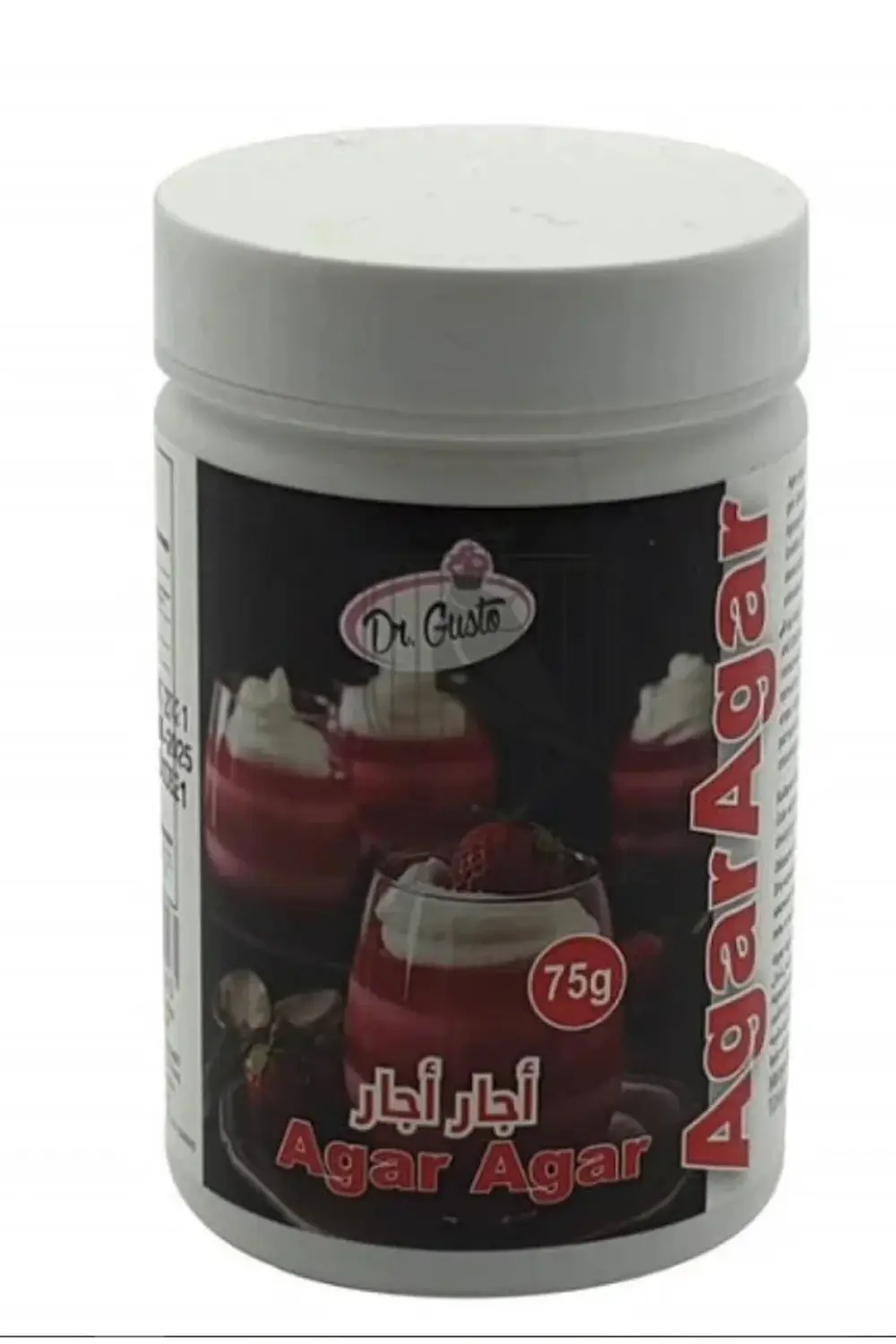 Dr.Gusto Sağlık Ürünleri Agar Agar 75 Gr  : 01.05.2027