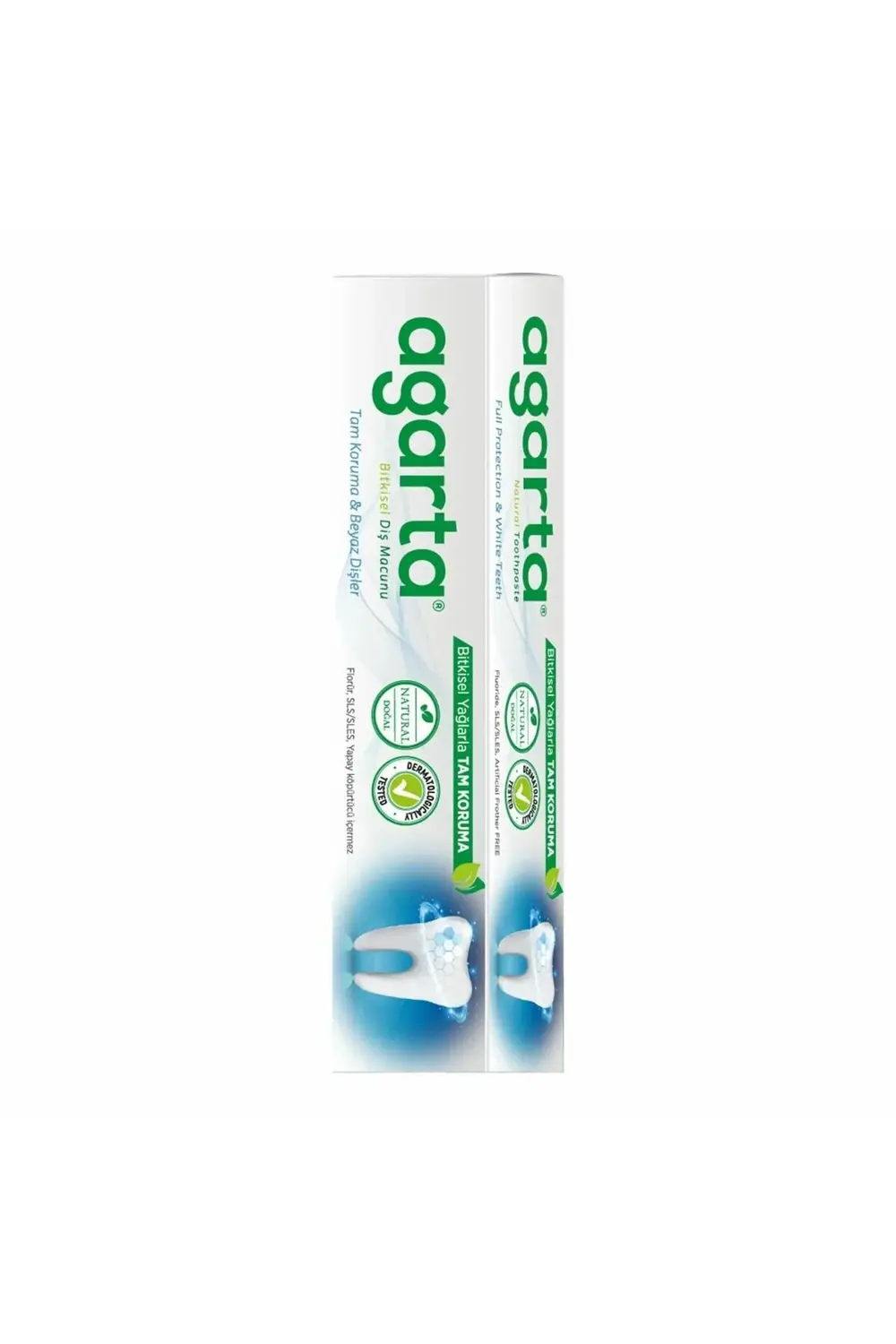 Agarta Doğal Diş Macunu 100ml Bitki Özlü