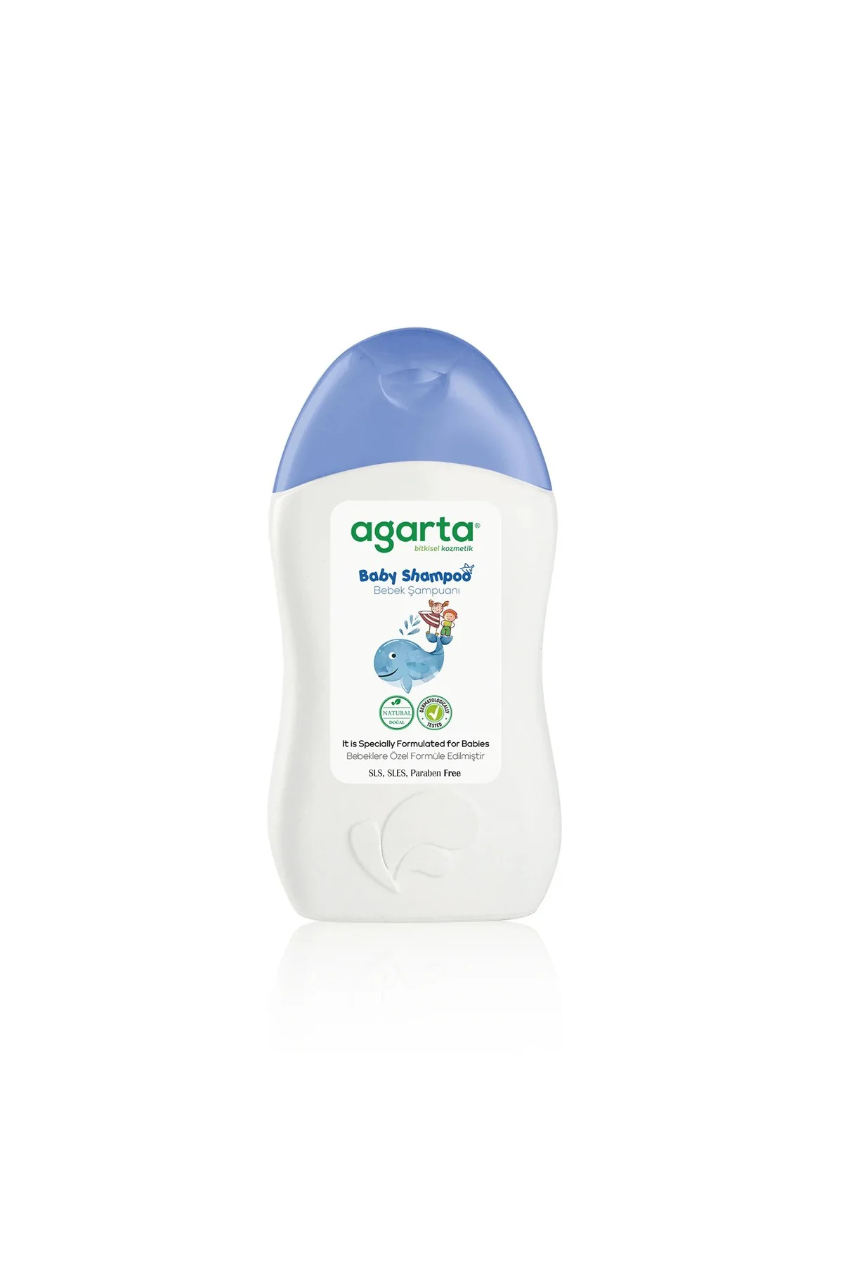 Agarta Doğal Erkek Bebek Şampuanı Saç ve Vücut 400 ML