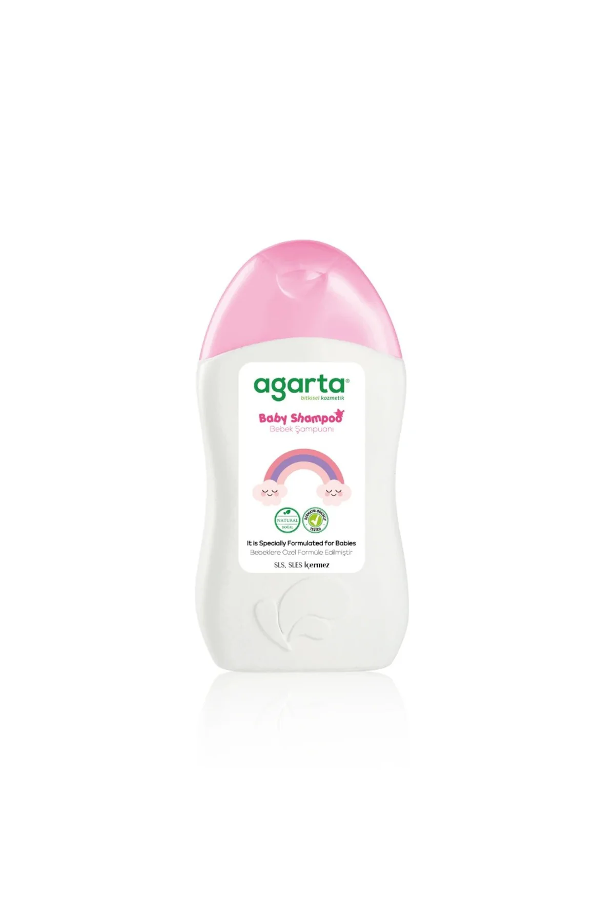 Agarta Doğal Kız Bebek Şampuanı Saç ve Vücut 400 ml +Doğal Bakım Bebek Sabunu 150 Gr