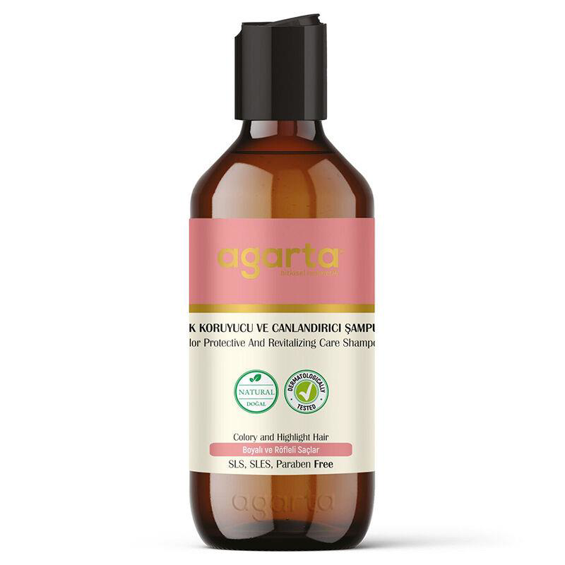 Agarta Doğal Renk Koruyucu ve Canlandırıcı Şampuanı 400 ml Agarta Doğal Renk Koruyucu ve Canlandırıcı Şampuanı 400 ml