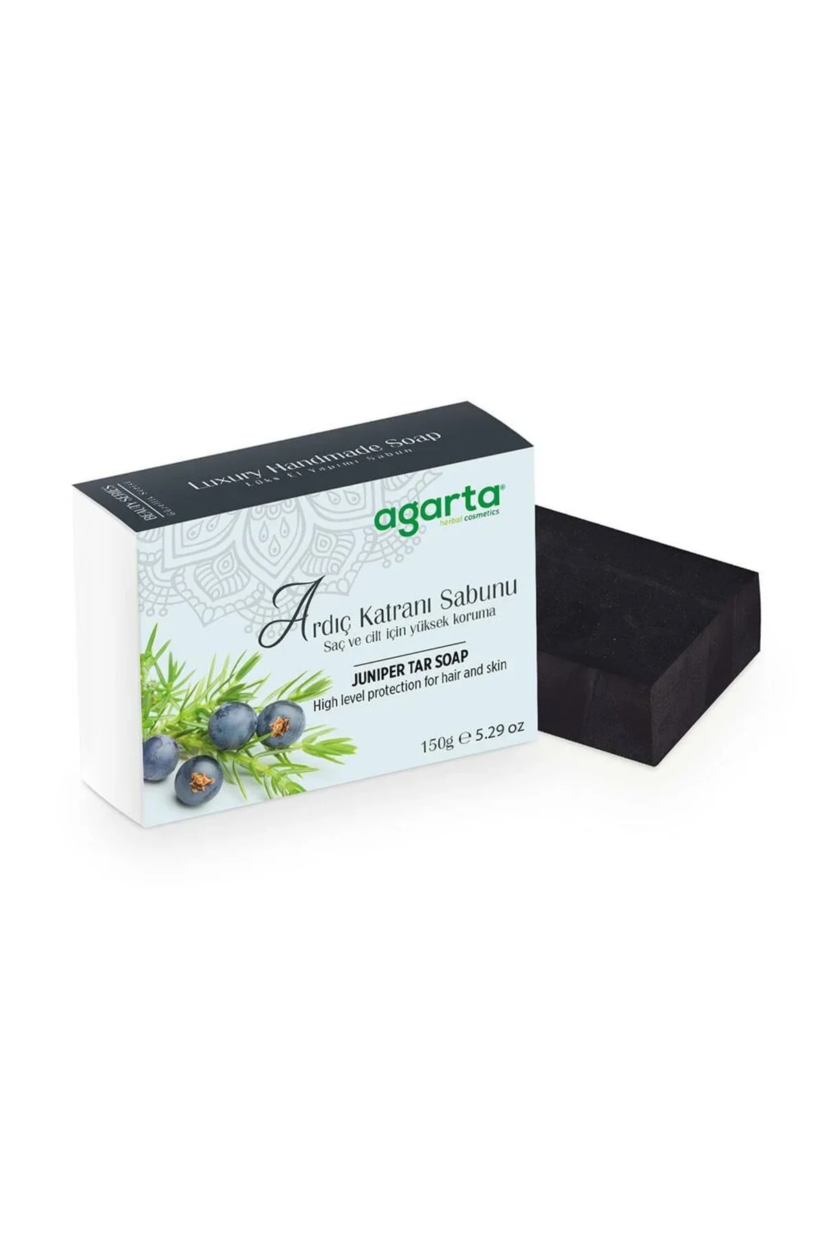 Agarta El Yapımı Güzellik Sabunu 150 Gr Ardıç Katranı