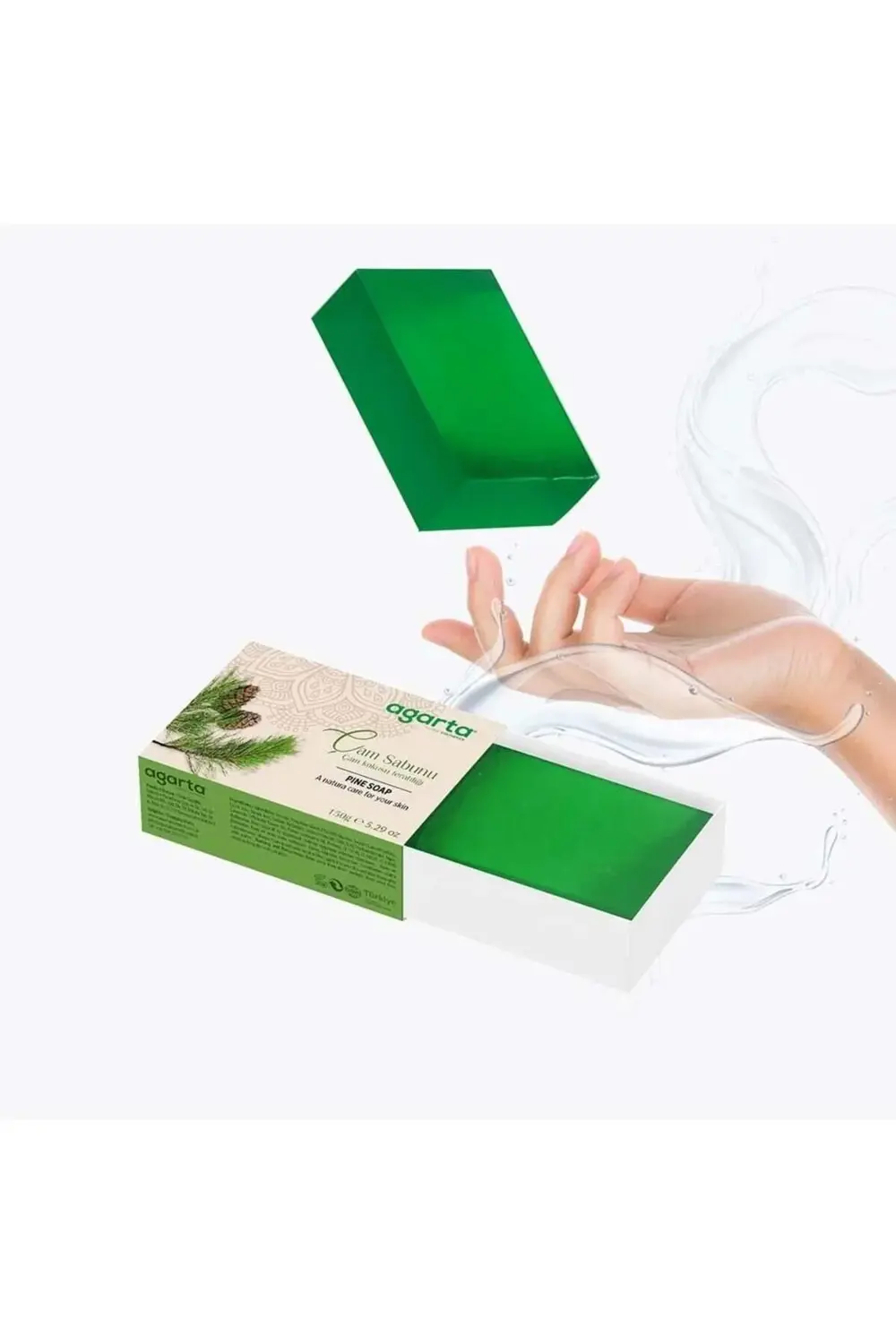 Agarta El Yapımı Güzellik Sabunu 150 Gr Çam Özlü