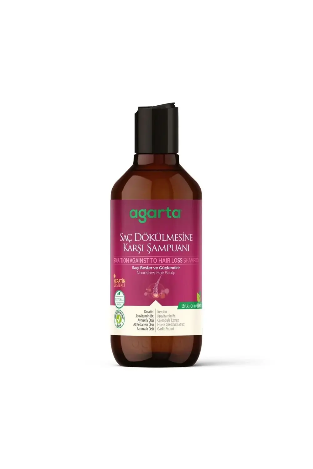 Agarta Saç Dökülmesine Karşı Şampuan 400ml