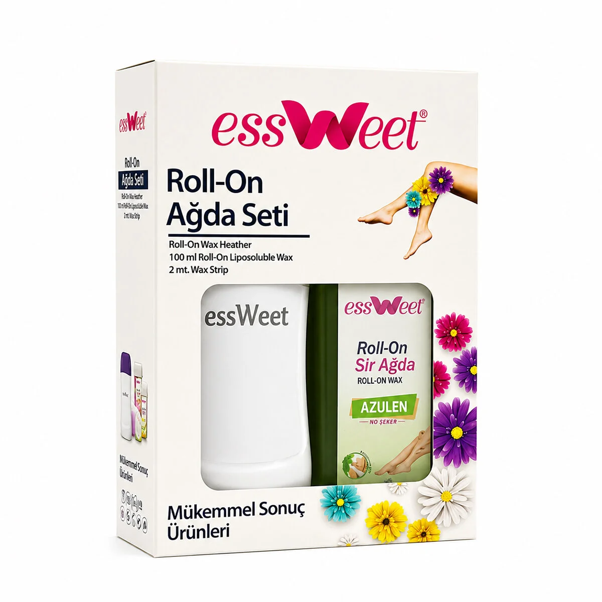 Ağda Seti Isıtıcı - Roll-on 100ML - Ağda Bezi 2MT Ağda Seti Isıtıcı - Roll-on 100ML - Ağda Bezi 2MT