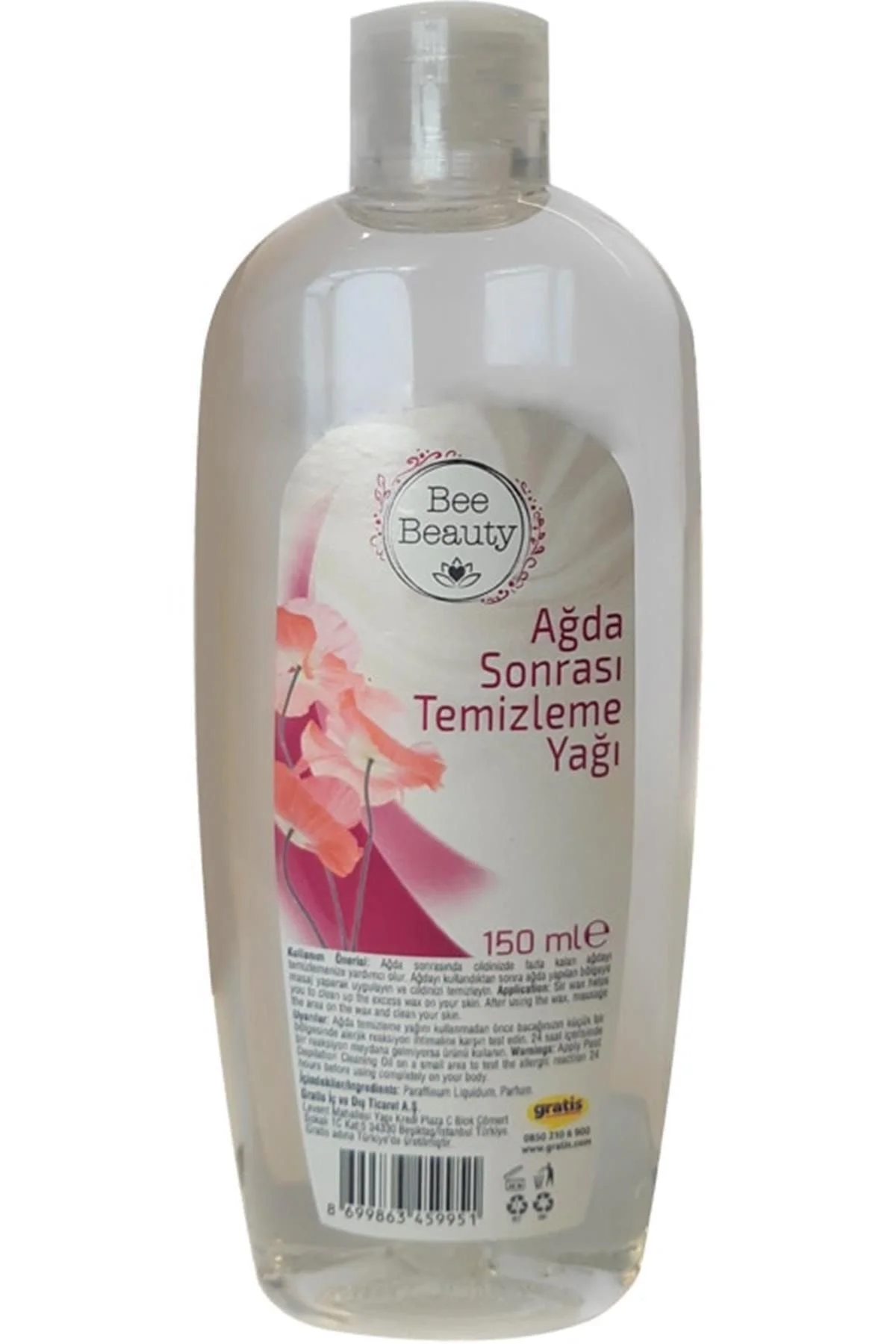 Ağda Temizleme Yağı 150 Ml Ağda Temizleme Yağı 150 Ml
