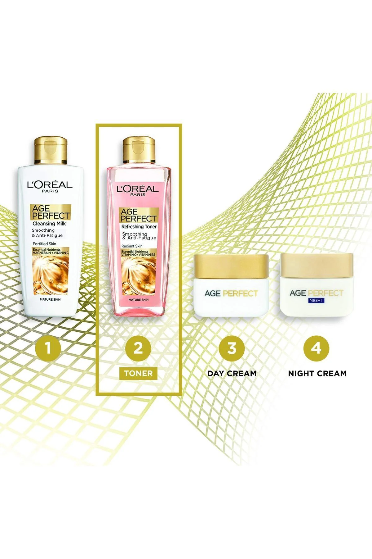 Age Perfect Pürüzsüzleştirici ve Yorgunluk Karşıtı C Vitamini Canlandırıcı Tonik 200ml