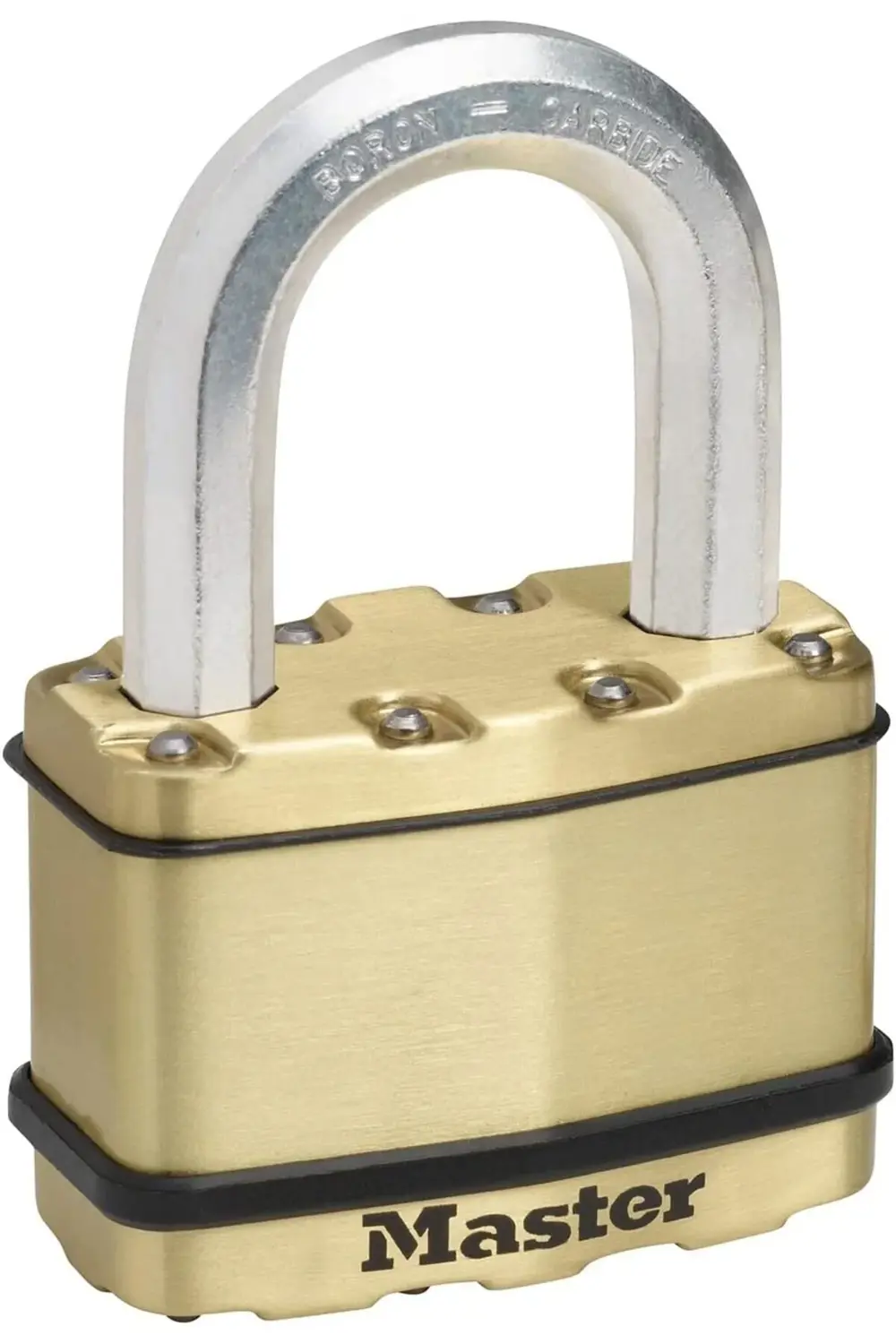 ağır hizmet tipi asma kilit [tuş kilidi] [lamine çelik] [hava koş