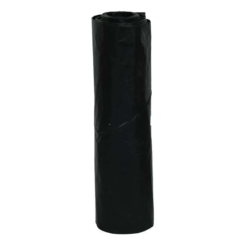 Ağır Sanayi Jumbo Çöp Torbası 80x110cm 100 Mikron Siyah Rulo 10 Adet