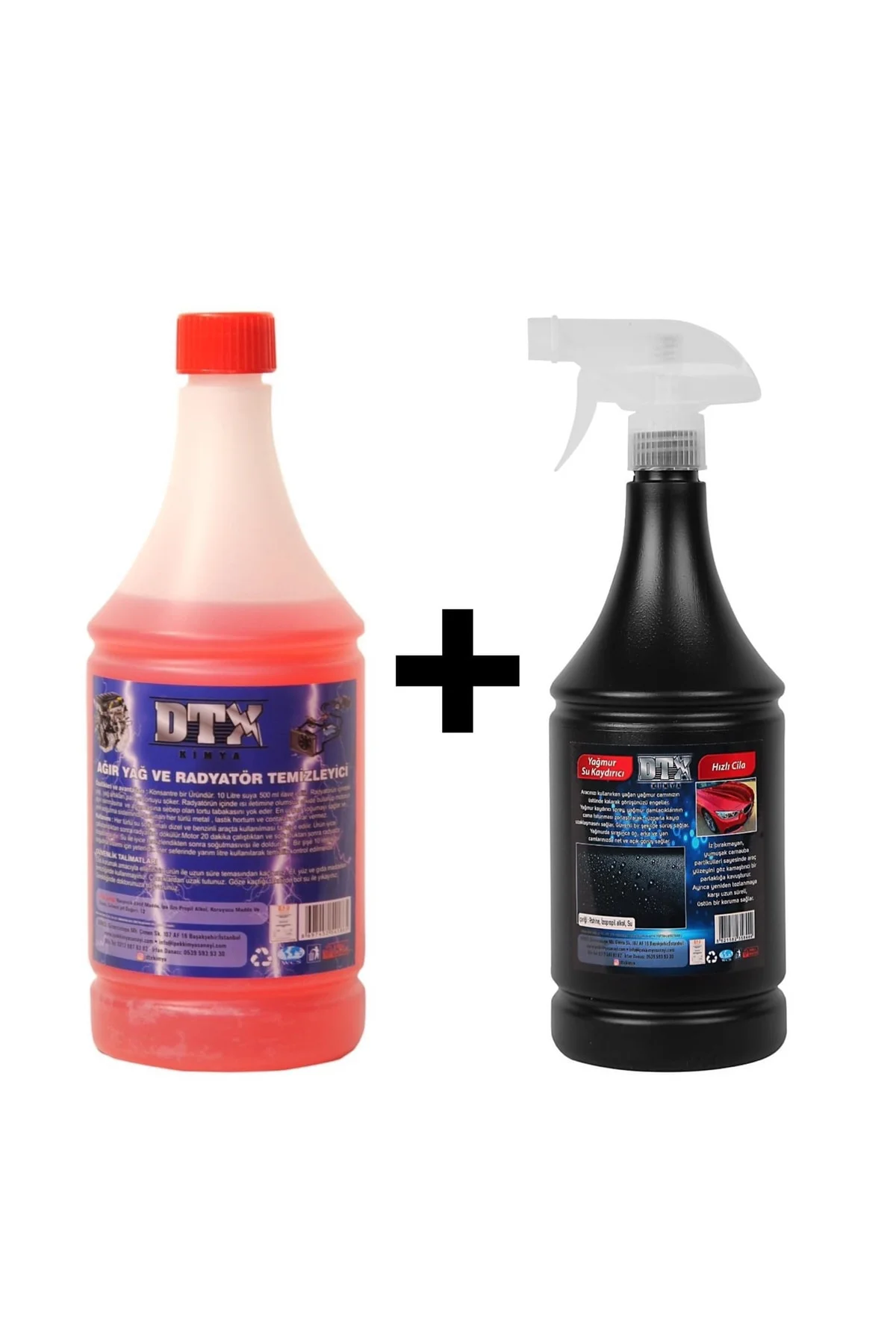 Ağır Yağ Sökücü Konsantre 1 Lt (1/5) & Yağmur Suyu Kaydırıcı, Hız