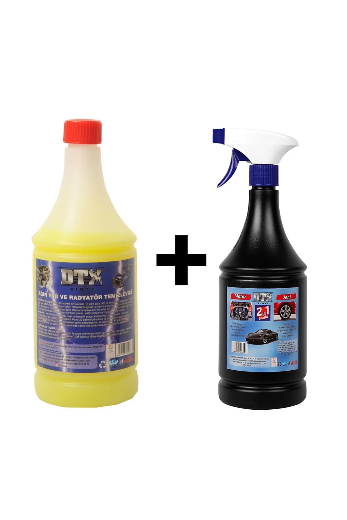 Ağır Yağ Sökücü Konsantre 1/5 1 Litre Motor Ve Jant Yıkama Sıvısı