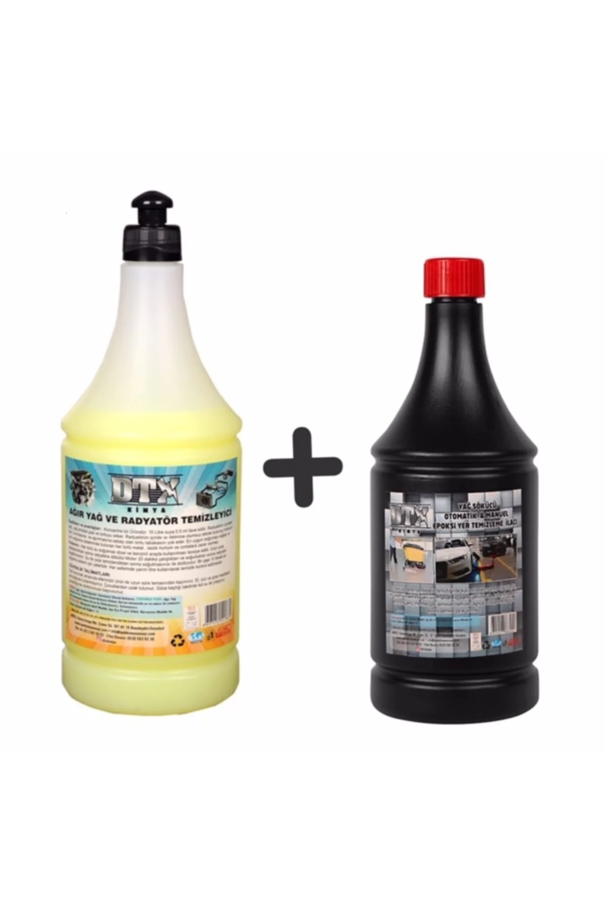 Ağır Yağ Sökücü Radyatör Temizleme Ilacı 1 Litre & Epoksi Yer Zem