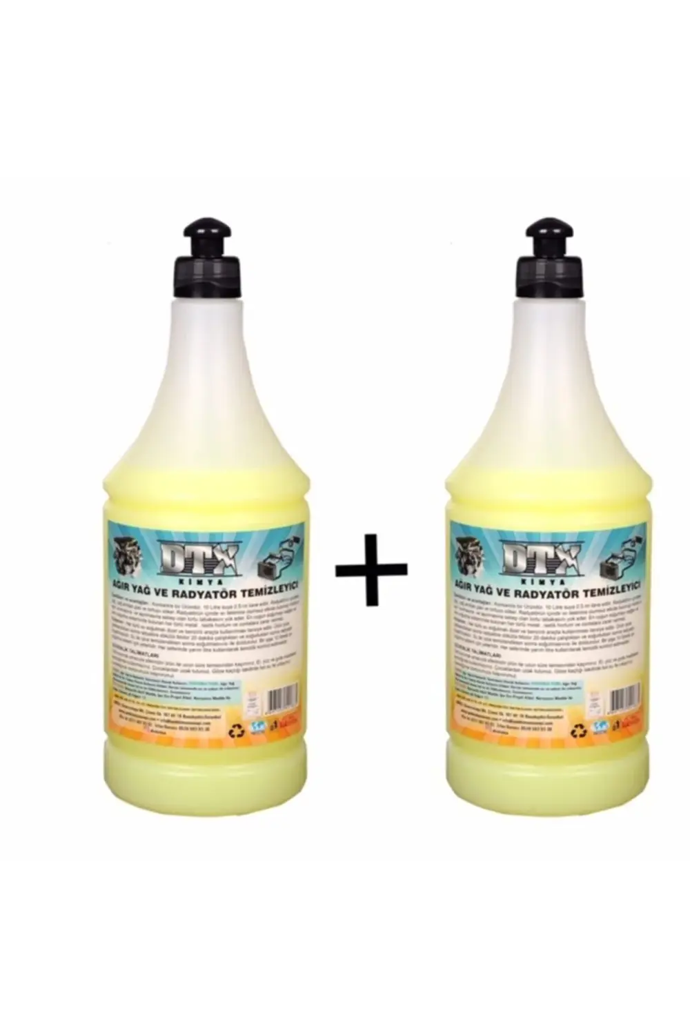 Ağır Yağ Sökücü Radyatör Temizleme İlacı 1 Litre & Ağır Yağ Söküc