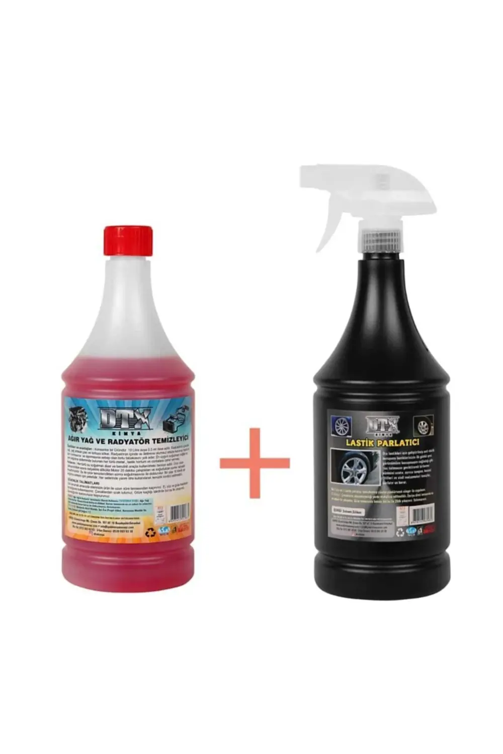 Ağır Yağ Sökücü Radyatör Temizleme Sıvısı 1 Lt & Yağmur Suyu Kayd