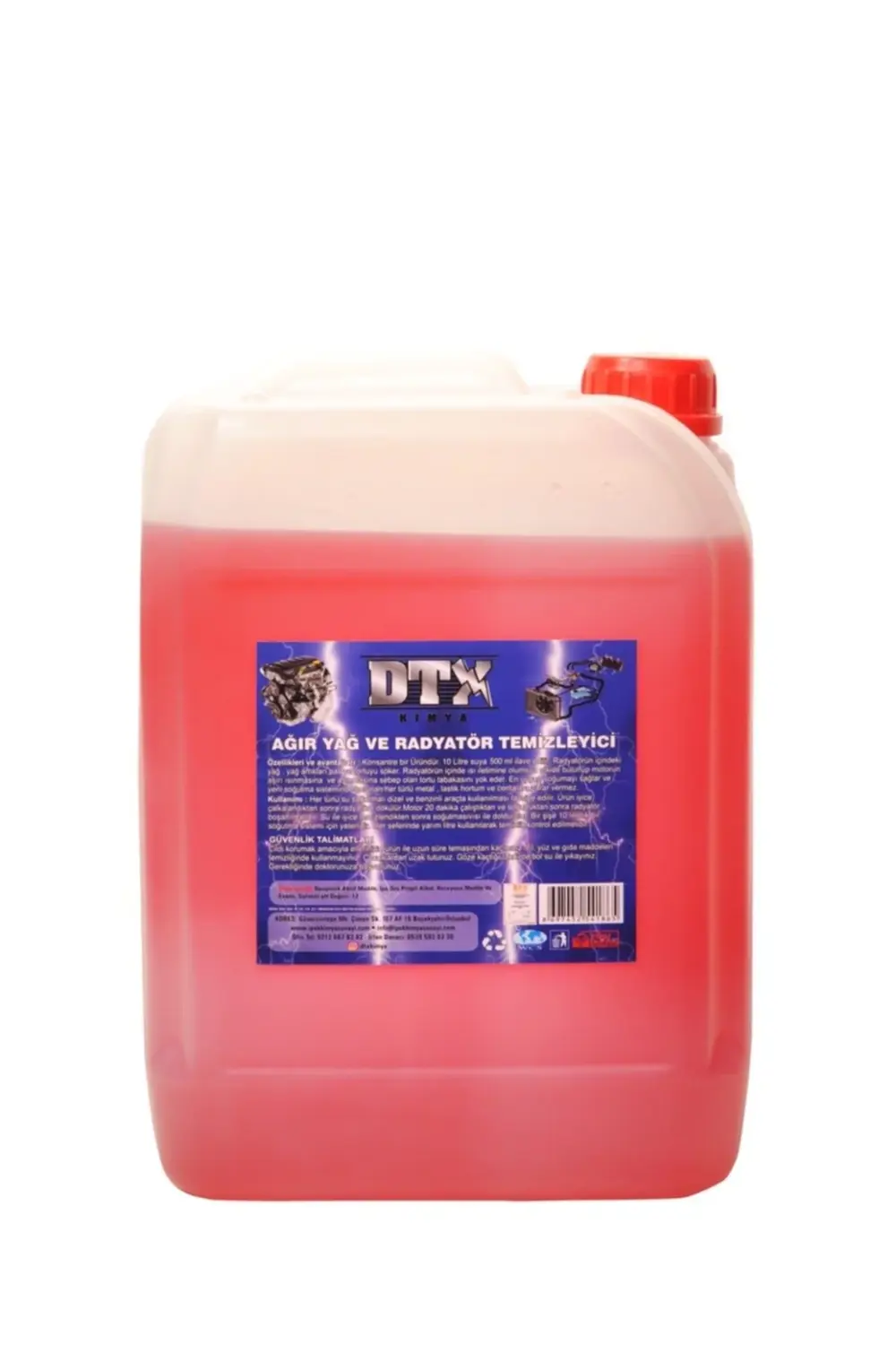 Ağır Yağ Sökücü Ve Radyatör Temizleme Ilacı 22/25 Litre