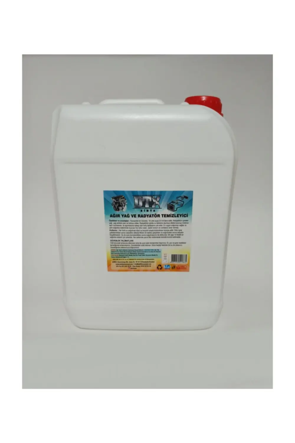 Ağır Yağ Ve Radyatör Temizleme Sıvısı 25 LT