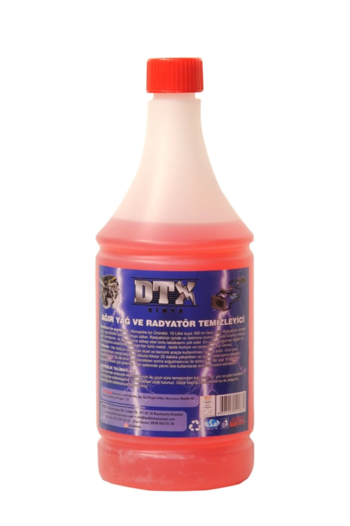 Ağır Yağ Ve Radyatör Temizleme Ilacı ( Konsantre ) 1 Lt