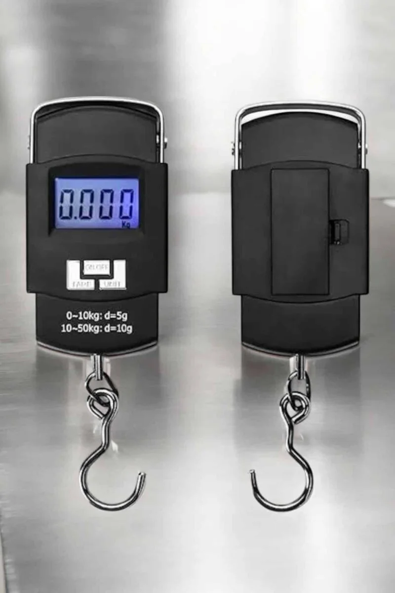 Ağırlık Ölçer 50 Kg El Terazisi - Dijital Pilli Led Ekran