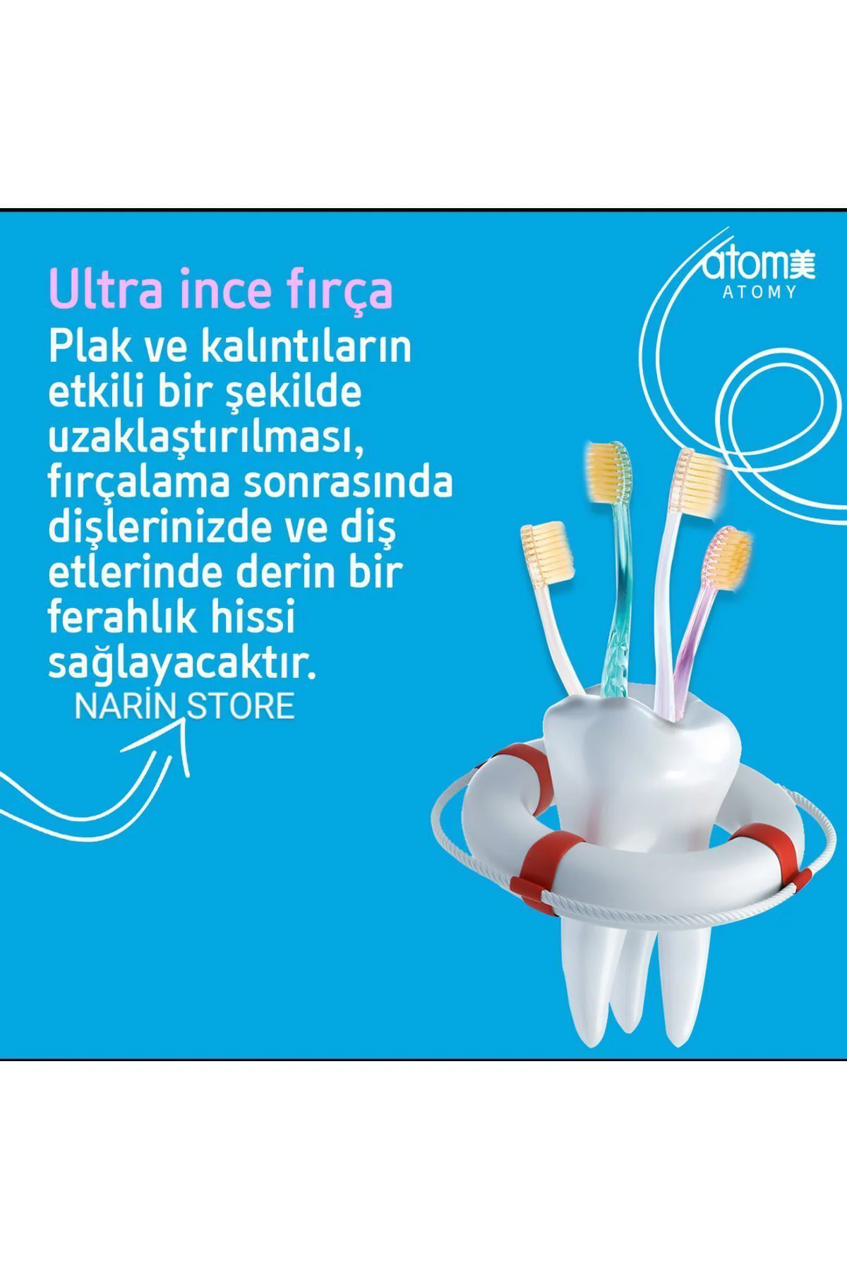 Ağız Bakım Seti 4lü Macun Ve Fırça Set