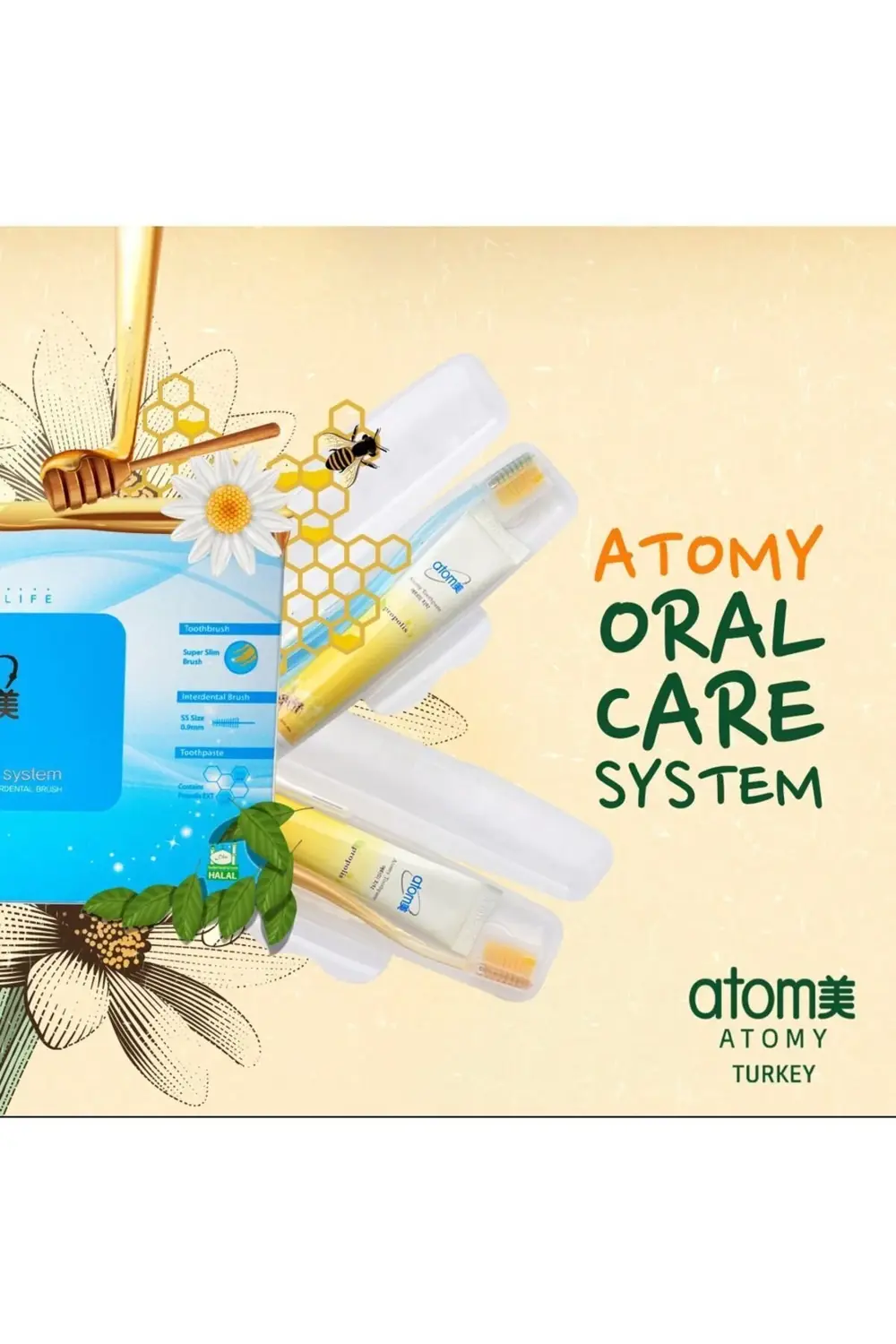 Ağız Bakım Seti 4lü Macun Ve Fırça Set