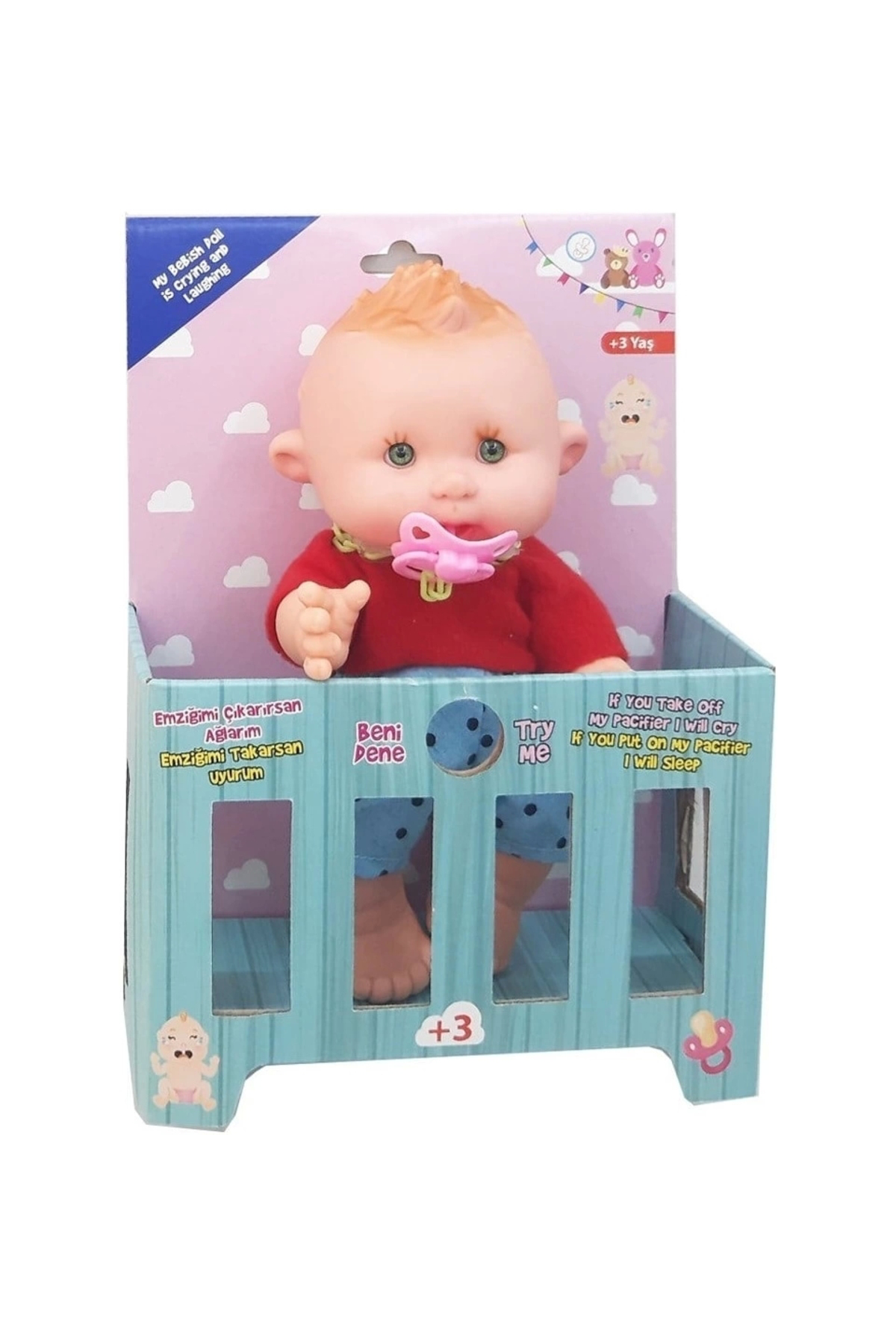 Erpa Oyuncak Ağlayan Bebek Erkek Bebek 23 Cm