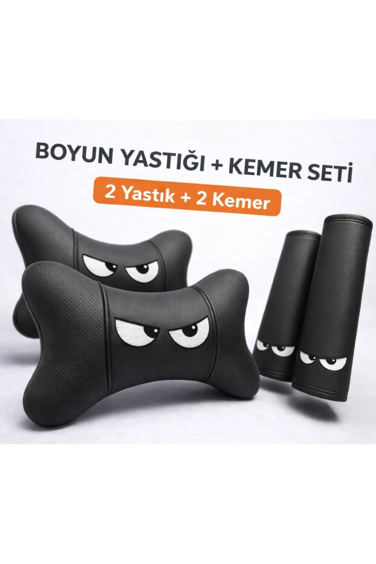 Agresif Oto Yastık Ve Kemer Seti Ekstra Yumuşak 2 Yastık 2 kemer Agresif Oto Yastık Ve Kemer Seti Ekstra Yumuşak 2 Yastık 2 kemer - Görsel 4
